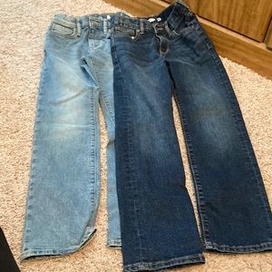 Old Navy 2 pairs Boys Size 10 slim jeans